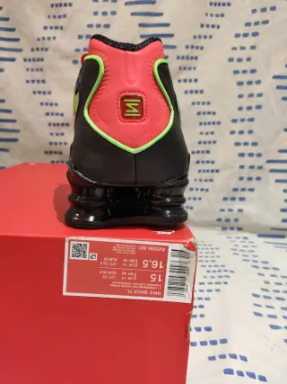 T. 49,5 Zapatillas Nike Shox TL "Chili Pepper"