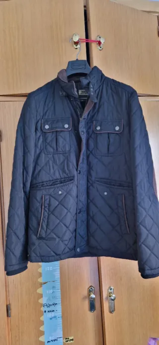 Trenca Hombre Talla M Negra