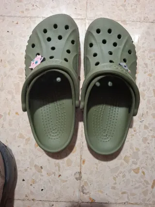 Crocs Verdes Talla 39