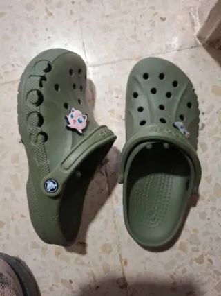 Crocs Verdes Talla 39