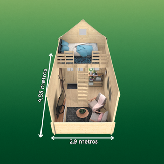 Casa con altillo 19,8m2 ¡Oferta extras incluidos!