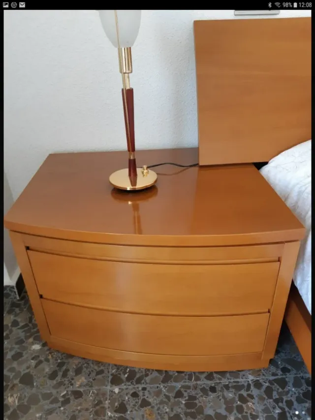 Dormitorio completo madera maciza