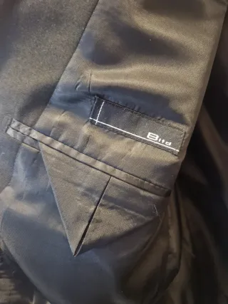 Completo Uomo Nero giacca e pantalone