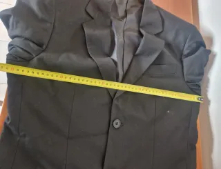 Completo Uomo Nero giacca e pantalone