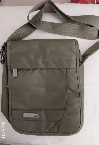 Bolso bandolera Westeng loneta verde oliva