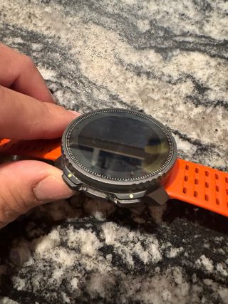 Reloj Suunto Naranja y Plateado