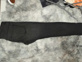 Vaqueros Rotos Negros Hombre Talla 42