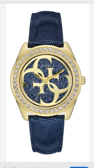 Reloj Guess Mujer Dorado y Azul