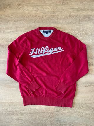 Jersey Tommy Hilfiger Rojo Talla S
