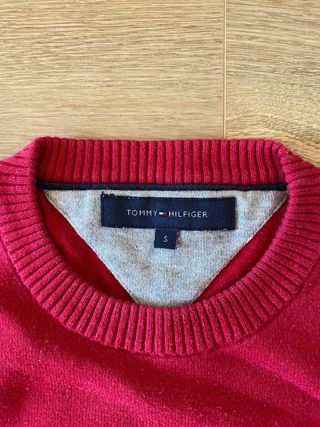 Jersey Tommy Hilfiger Rojo Talla S