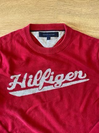 Jersey Tommy Hilfiger Rojo Talla S