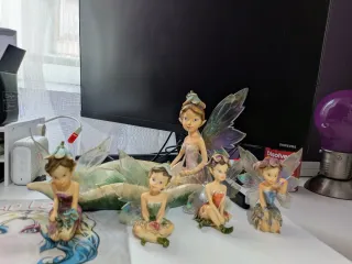 Set di 5 Fate Decorative