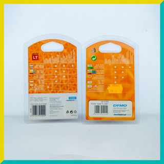 Cintas DYMO LetraTag Plástico Amarillo y Verde