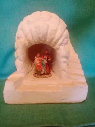 Grotta presepe pietra leccese Natività