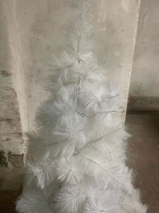 Albero di Natale Bianco con Addobbi