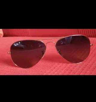 Gafas Ray-Ban Polarizadas Marrón/Dorado