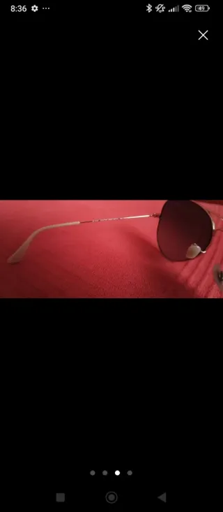 Gafas Ray-Ban Polarizadas Marrón/Dorado