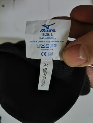 Rodilleras Mizuno VS1 Negras