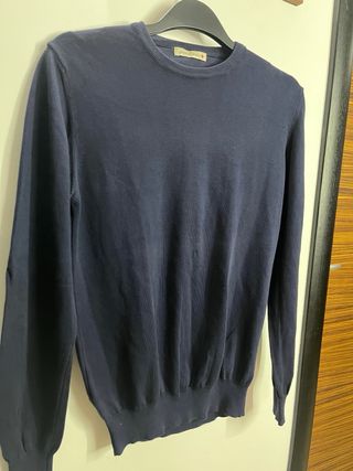 Maglia uomo 100% cotone blu Gente di Firenze M