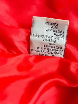 Giubbotto Piumino Sci Vintage Anni 90 Multicolor S