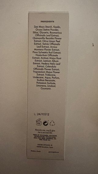 Lote GOA ORGANICS: Cloud Dust, Mask, Conditioner