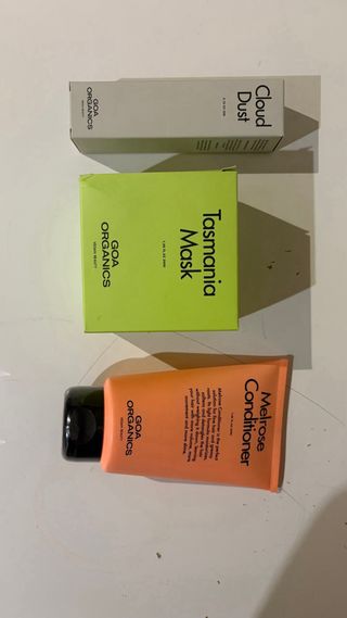 Lote GOA ORGANICS: Cloud Dust, Mask, Conditioner