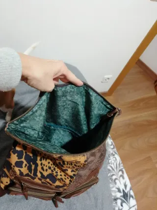 Mochila Desigual colorida y gran capacidad