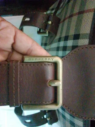 Bolso Burberry Clásico Beige y Marrón