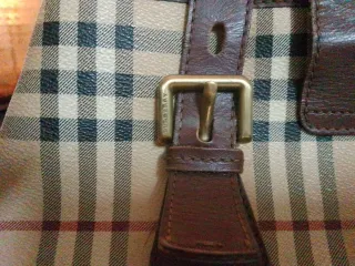 Bolso Burberry Clásico Beige y Marrón