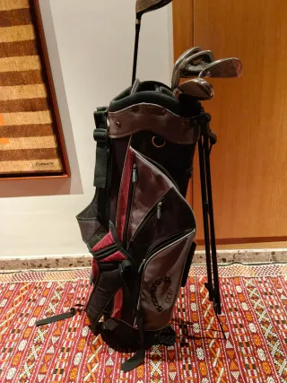 Bolsa y palos de golf Boomerang