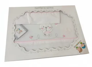 Sabana para carrito de bebé con osito