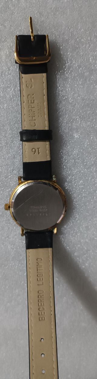 Reloj Grasteny Cuarzo Dorado y Negro