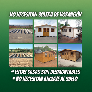 Casita + Porche 24,3m2 (Oferta extras incluidos)