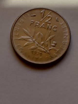 14 monete 1/2 Franco Francese