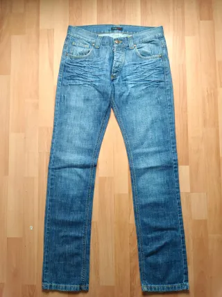 Jeans Vintage Y2K Angel Devil Uomo/Donna