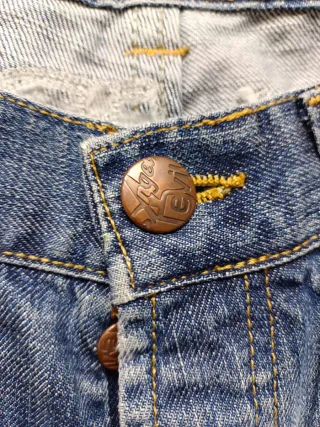 Jeans Vintage Y2K Angel Devil Uomo/Donna