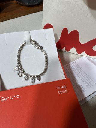 Pulsera UNO de 50 plata