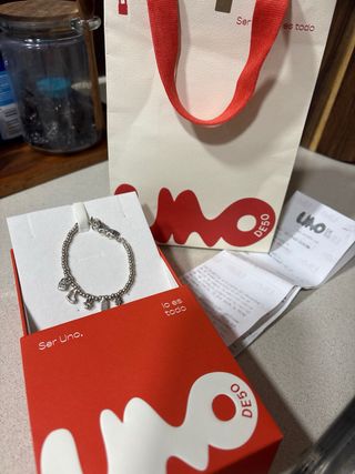 Pulsera UNO de 50 plata