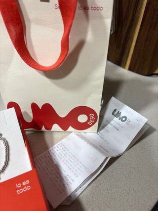 Pulsera UNO de 50 plata