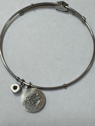 Pulsera Harley Davidson con strass rosa