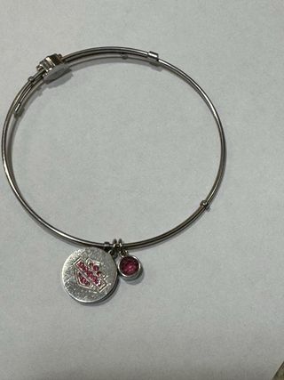 Pulsera Harley Davidson con strass rosa