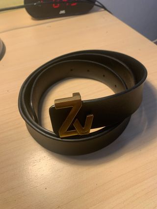 Cinturón Zadig & Voltaire Negro y Dorado