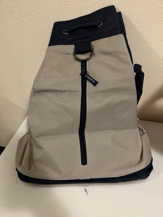 Borsa Zaino Vintage Kappa Unisex Beige Blu