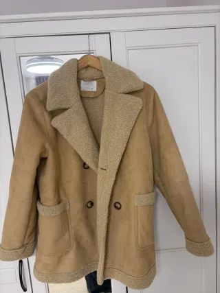 Chaqueta Zara Beige Talla M