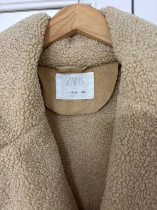 Chaqueta Zara Beige Talla M