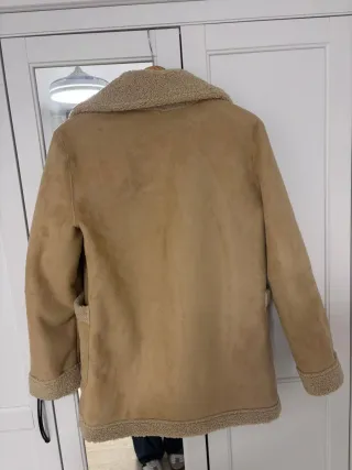 Chaqueta Zara Beige Talla M