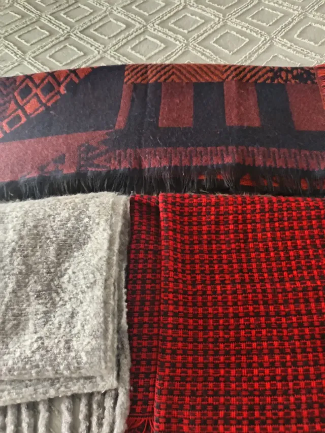 3 pañoletas de lana - 10€