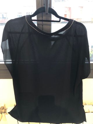 Blusa Elogy Negra Talla L