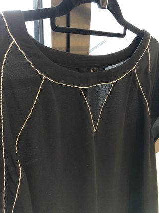 Blusa Elogy Negra Talla L