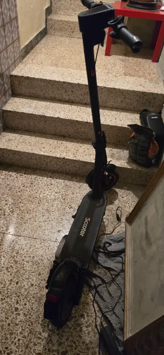 Patinete Eléctrico Scooter Negro iscooter pepinazo